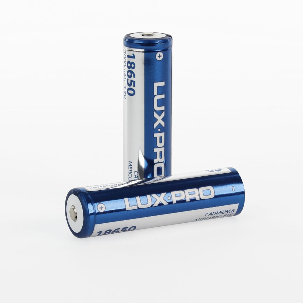 2 18650 Rechargeable Lithium-ion Batteries 2 18650 Rechargeable Lithium-ion Batteries