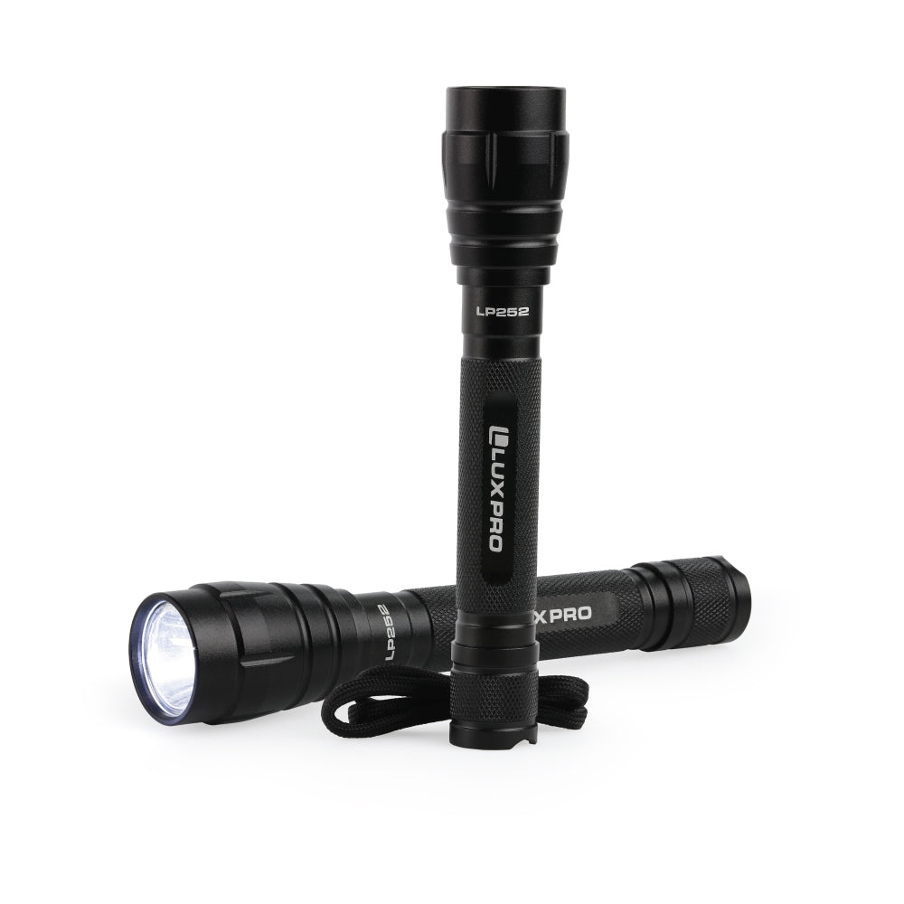 LP252-2PK | Convenient 2AA Flashlights – LUXPRO