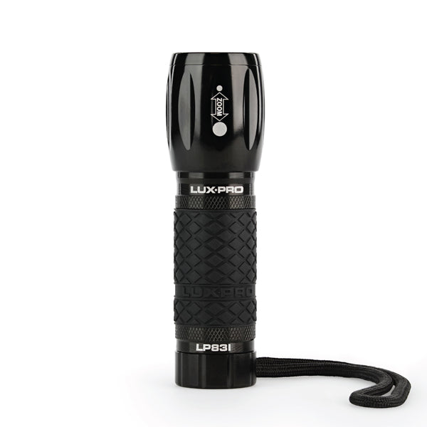 Compact 290 Lumen LED Focusing Flashlight, Various Colors