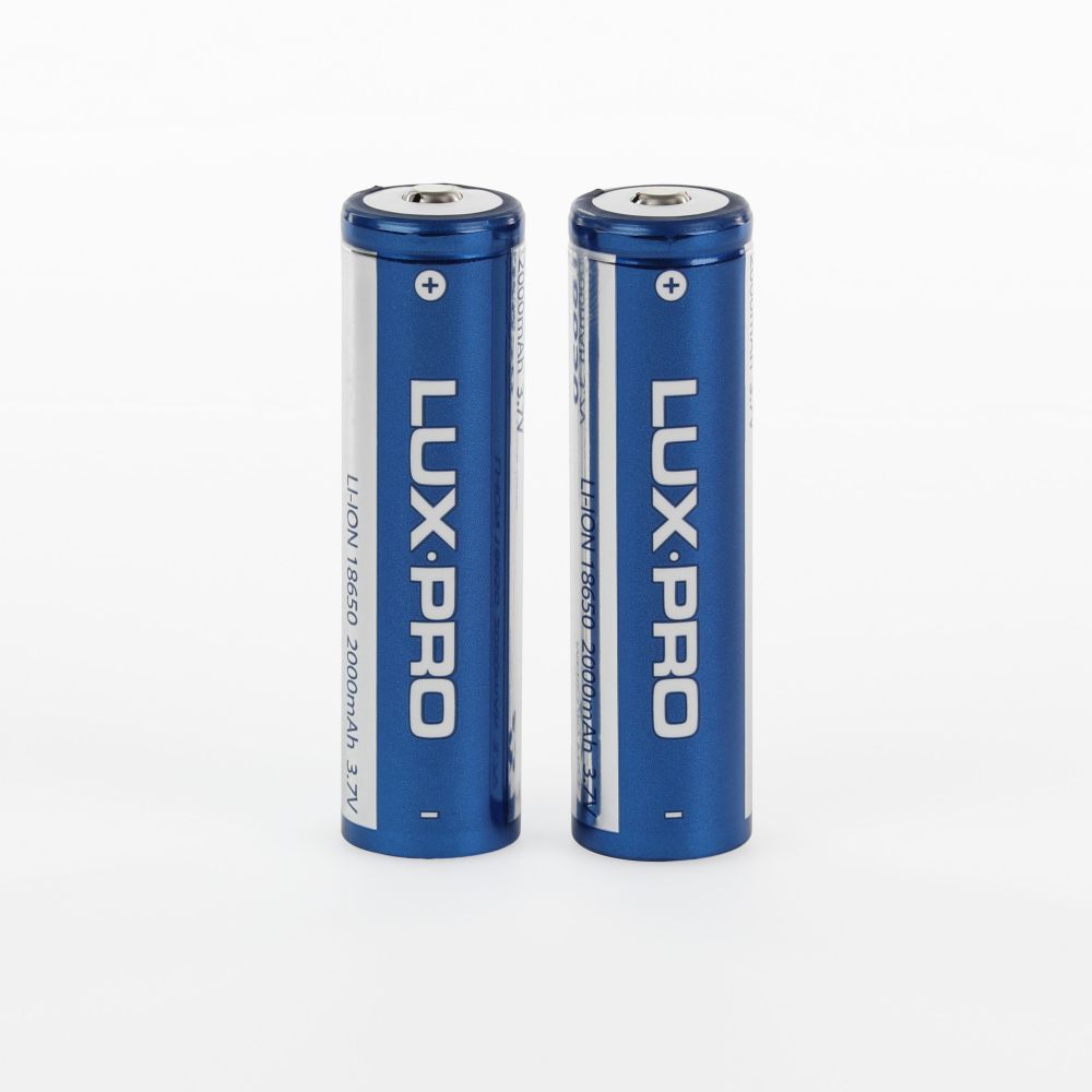2 18650 Rechargeable Lithium-ion Batteries