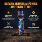 USA Series Focusing LED Flashlight - 700 Lumens | LP842US