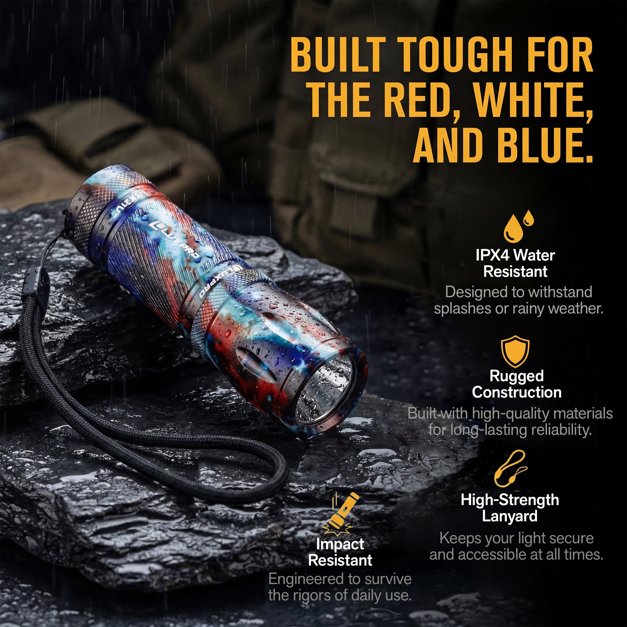 USA Series Compact Focusing LED Flashlight - 350 Lumens | LP831v2US