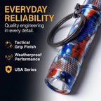 USA Series LED Keyring Flashlight - 100 Lumens | LP134US