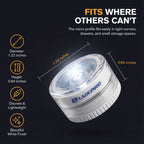 LP172 | Waterproof Micro LED Puck Lights, 5 Pack