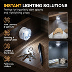 LP172 | Waterproof Micro LED Puck Lights, 5 Pack