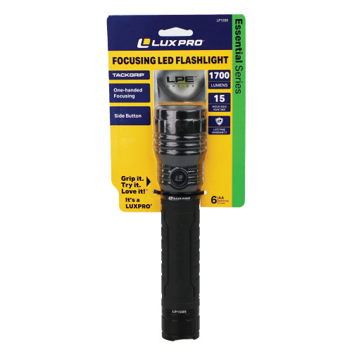 Focusing LED Flashlight - 1701 Lumens | LP1039