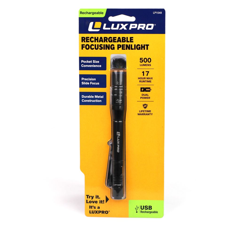 Dual Power Focusing Penlight - 500 Lumens | LP1049