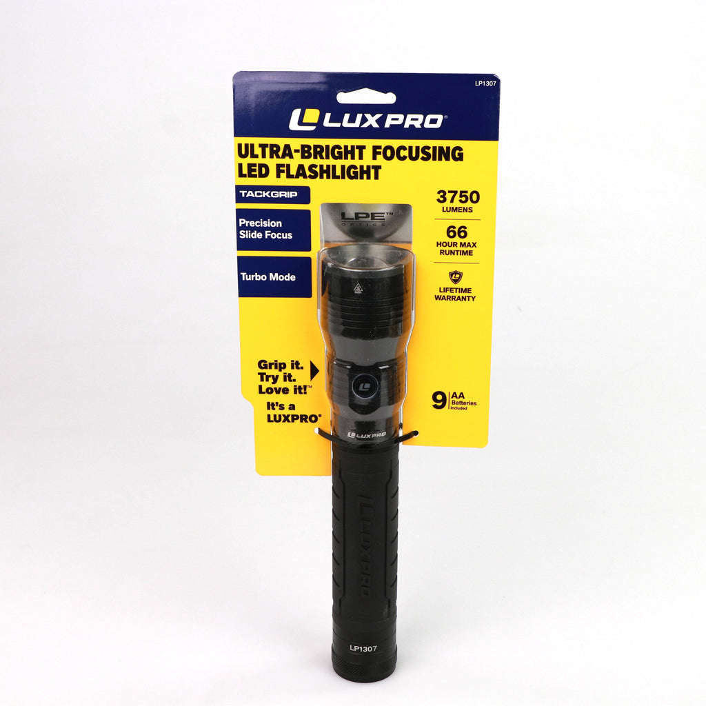 Ultra-Bright Focusing LED Flashlight - 3750 Lumens | LP1307