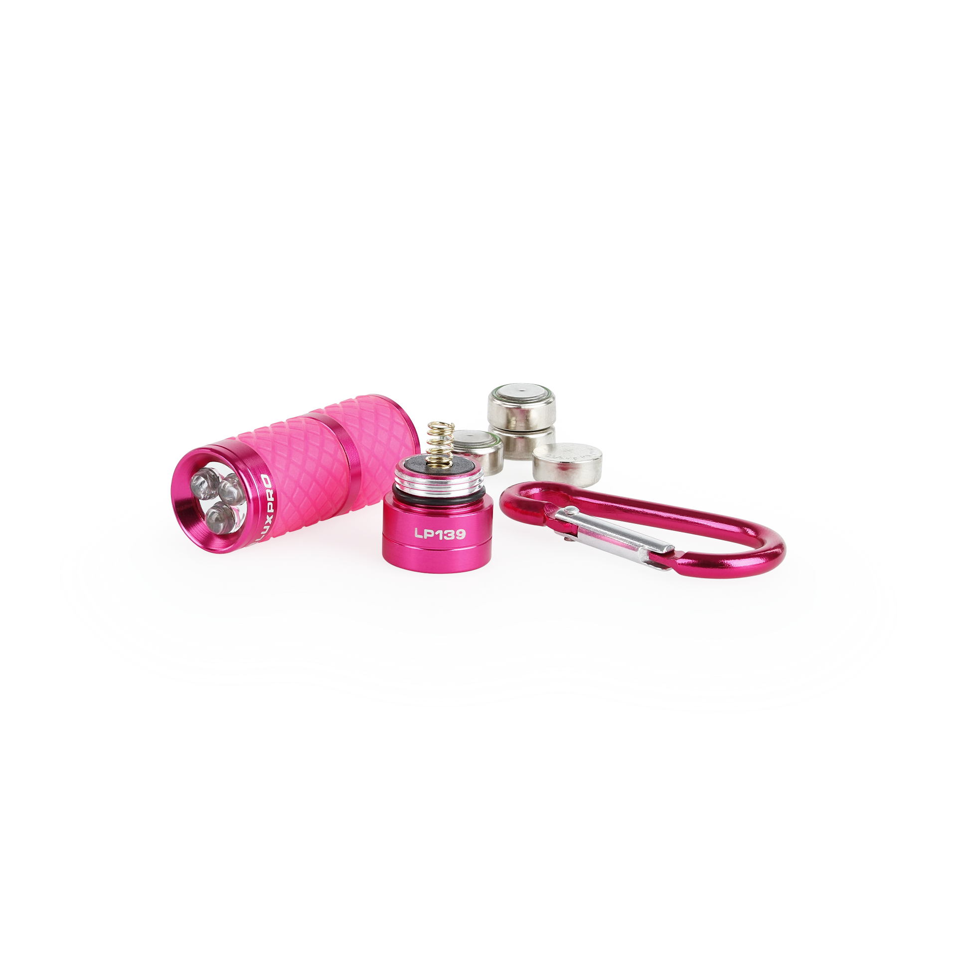 LP139 | Glow-in-the-dark LED Keychain Flashlight