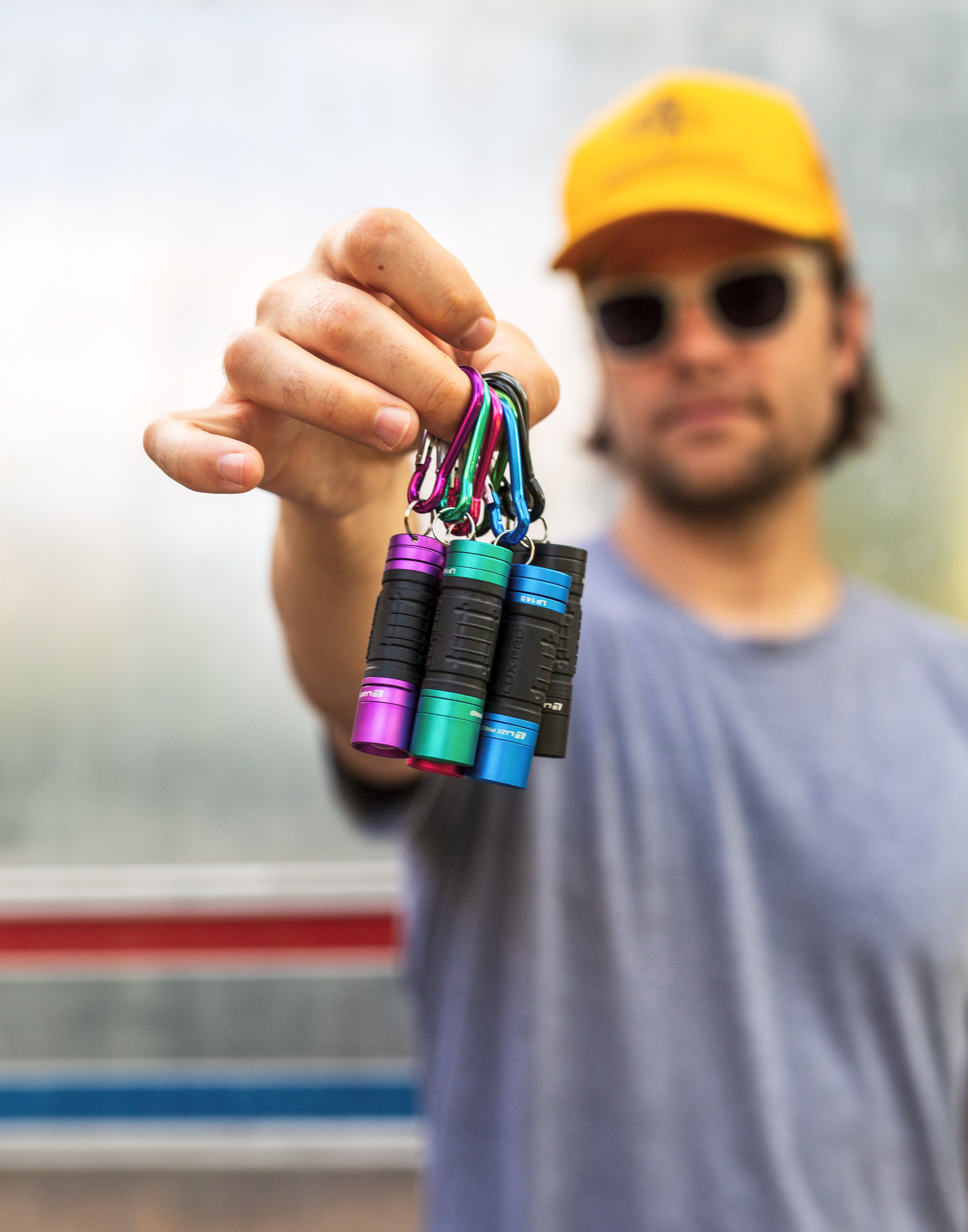 LP145 | Mini Focus LED Keychain Flashlight with TACKGRIP