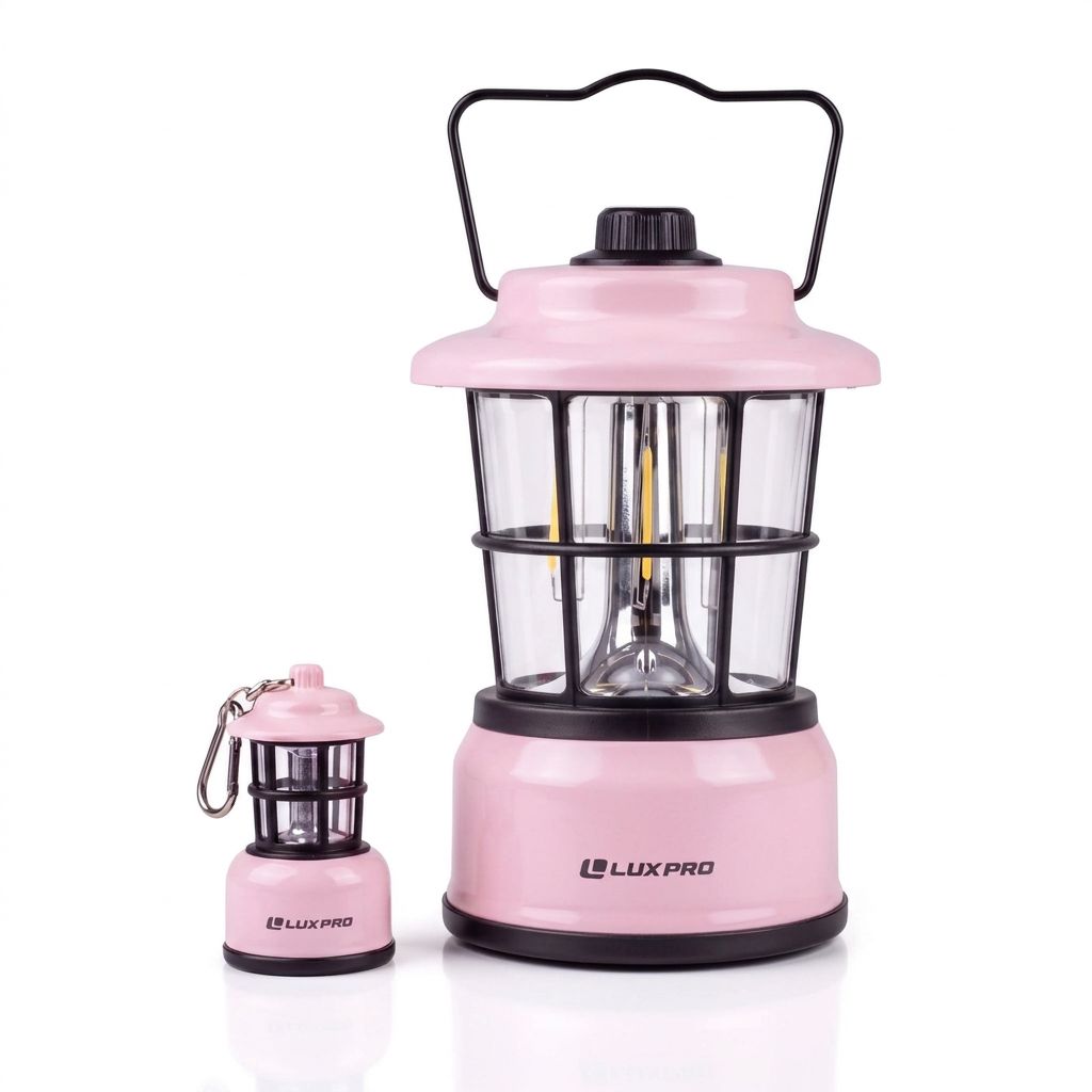 Retro Lantern Combo Pack, Full-Size & Mini Keychain Lantern | LP1535COMBO