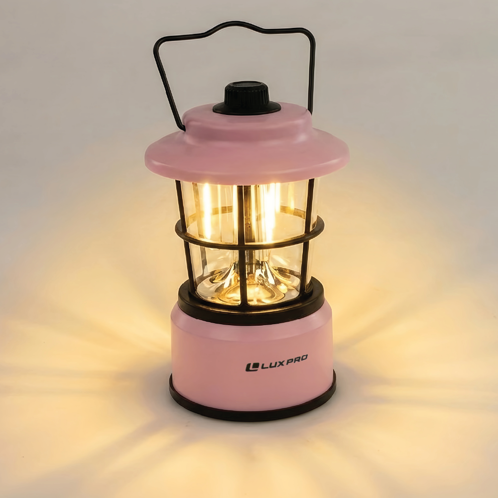 Rechargeable Dual Power Retro Lantern - 500 Lumens | LP1536