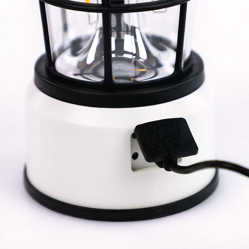 Rechargeable Dual Power Retro Lantern - 500 Lumens | LP1536