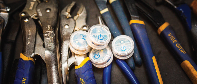 LP172 | Waterproof Micro LED Puck Lights, 5 Pack – LUXPRO