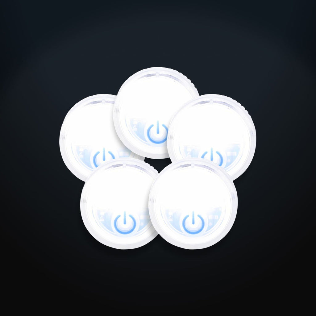 LP172 | Waterproof Micro LED Puck Lights, 5 Pack