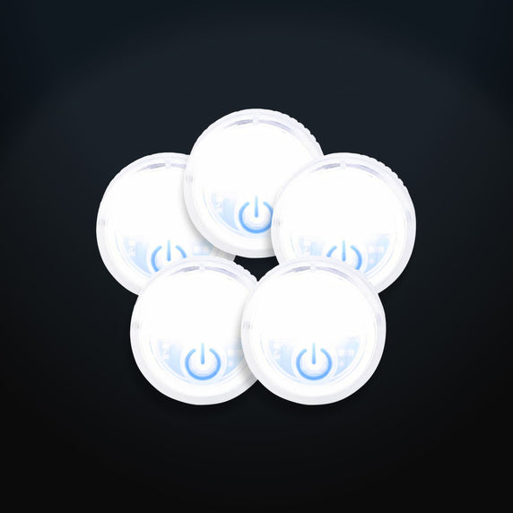 LP172 | Waterproof Micro LED Puck Lights, 5 Pack