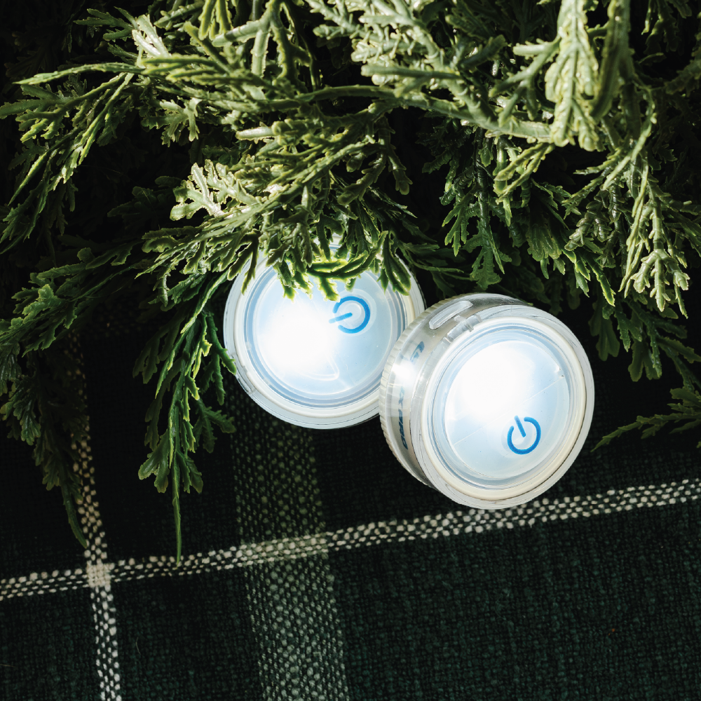 LP175 | Compact Rechargeable LED Puck Light, 2 Pack