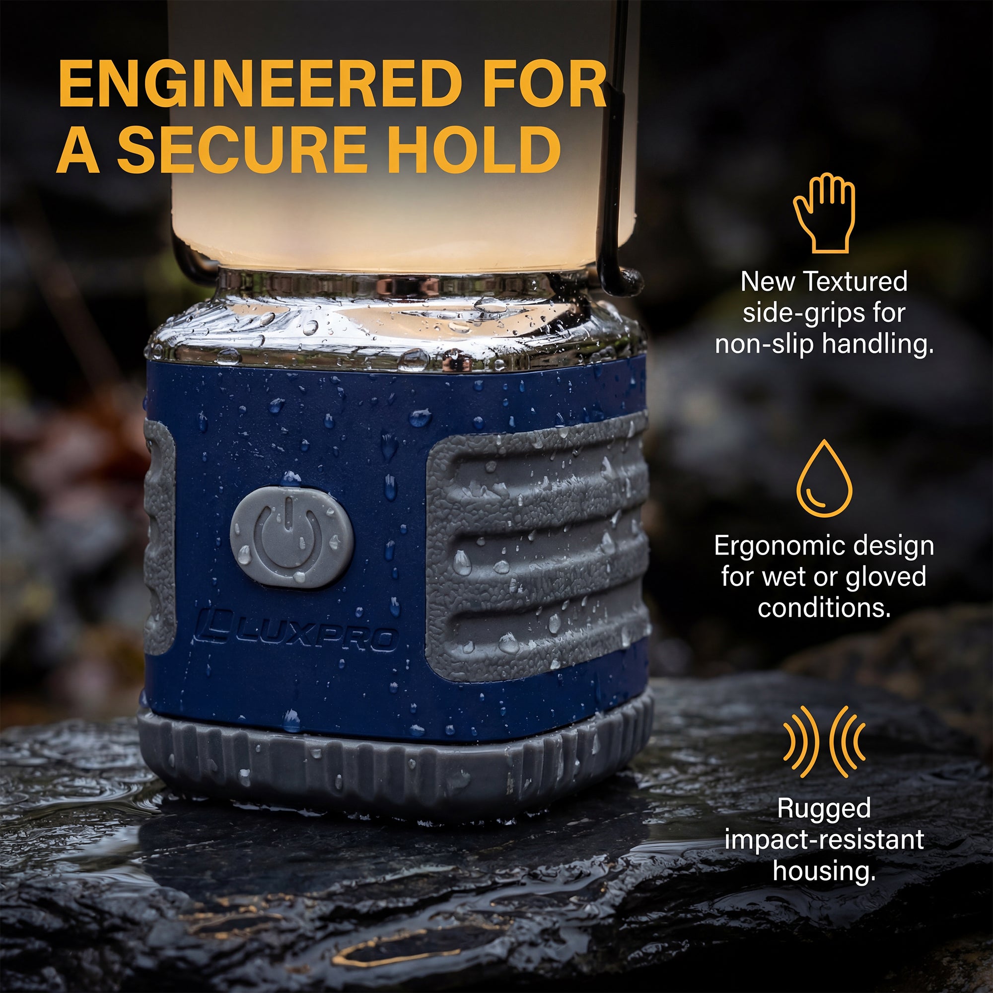 USA Series Rechargeable LED Lantern - 360 Lumens | LP189US