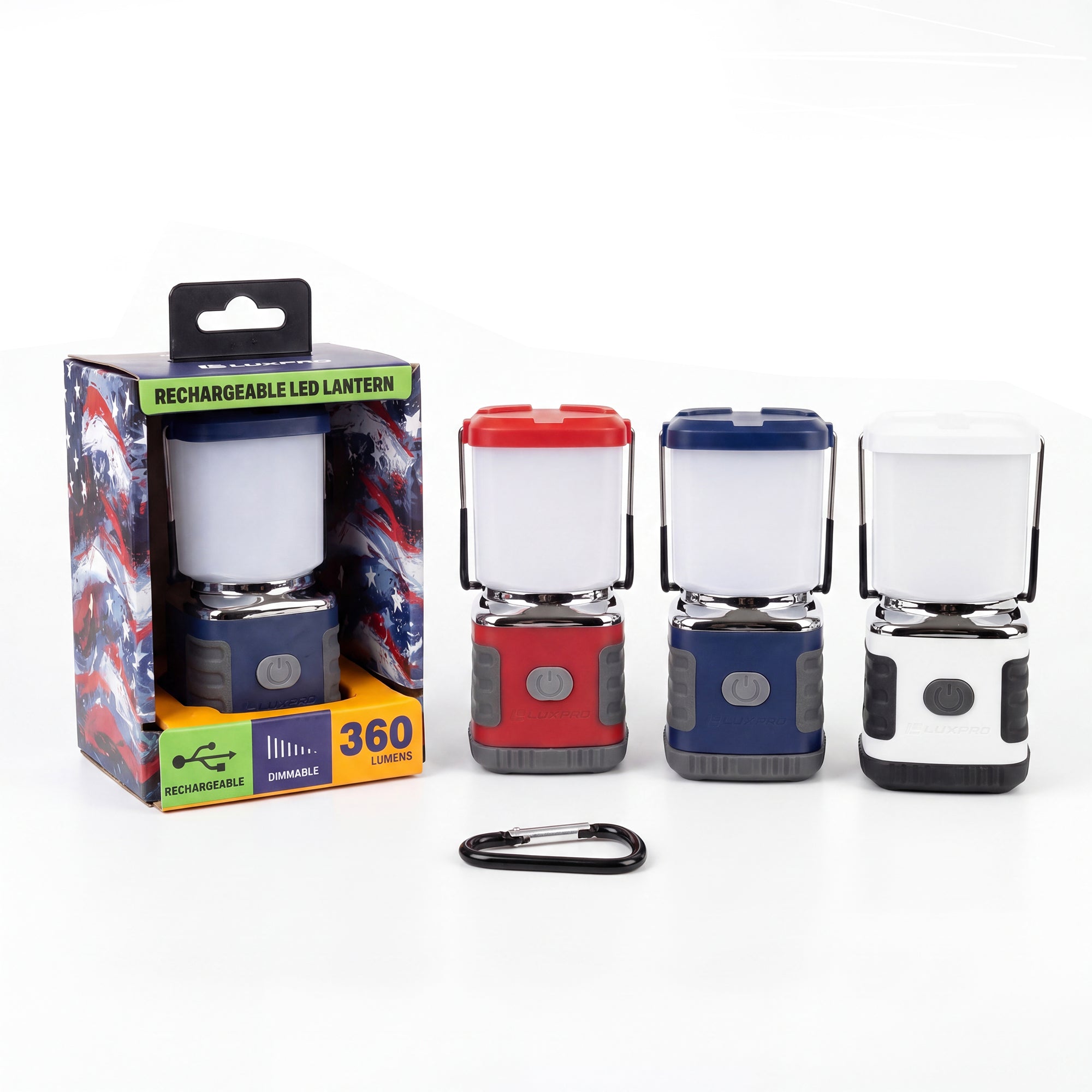 USA Series Rechargeable LED Lantern - 360 Lumens | LP189US