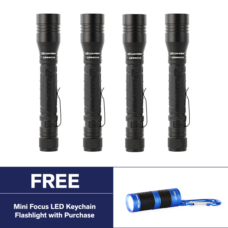 LP290V3-4PK | 300 Lumen High-Output Everyday Pocket Light V3