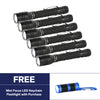 LED Pocket Flashlight 2AA, 300 Lumen - Compact 6-Pack | LP290V3