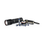 Compact Flashlight with AAA batteries