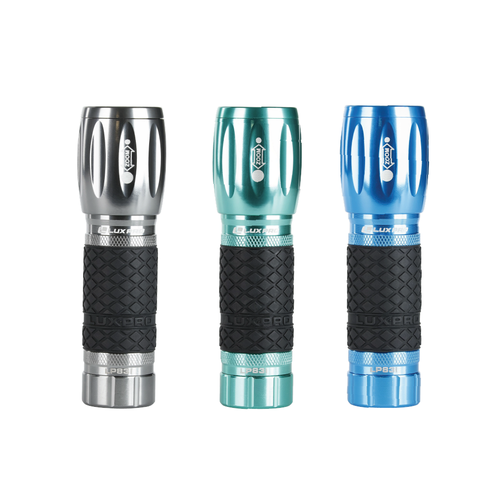 Compact 250 Lumen LED Focusing Flashlight, Various Colors | LP831C