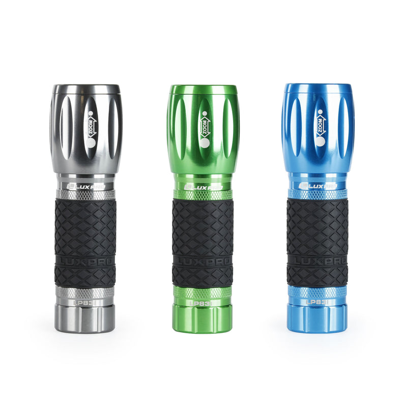 Compact 290 Lumen LED Focusing Flashlight, Various Colors | LP831C