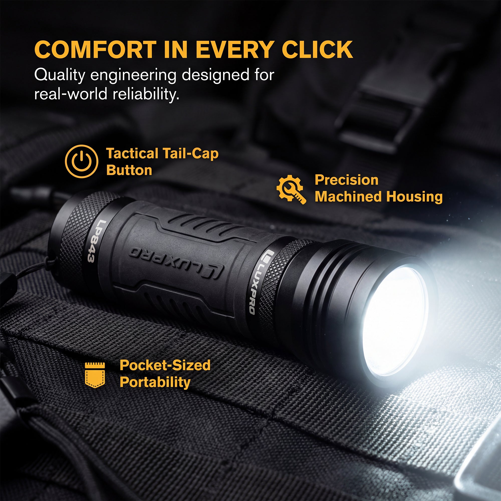 Handheld Focus LED Flashlight - 700 Lumen | LP843
