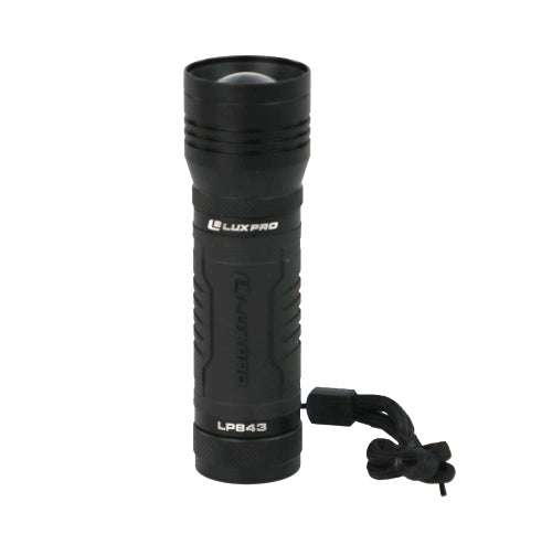 LUXPRO LP843 700 Lumen Handheld Focus LED Flashlight