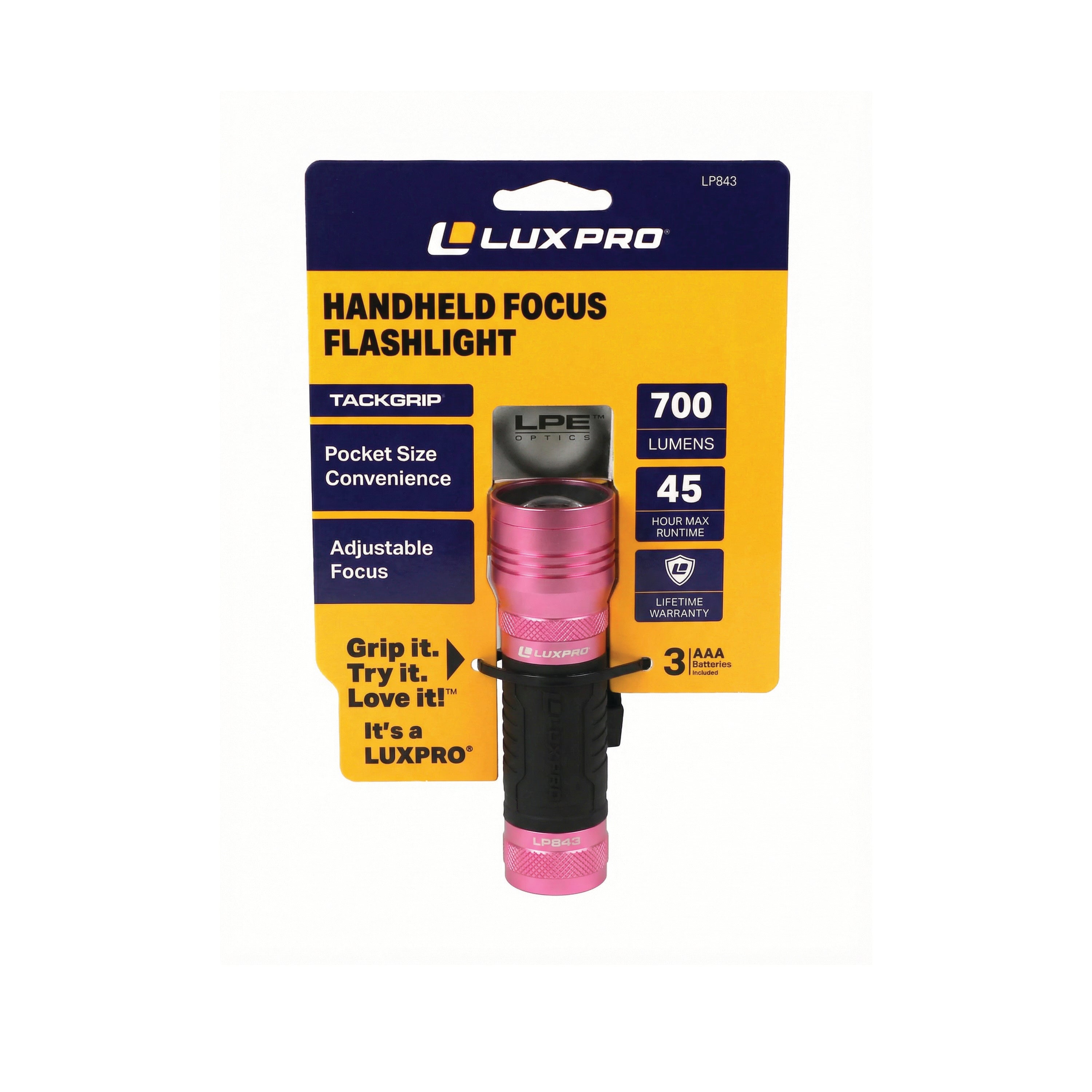 Handheld Focus LED Flashlight - 700 Lumen | LP843