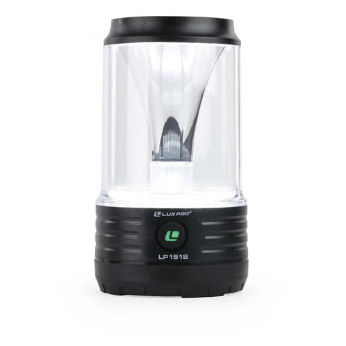 LUXPRO LED lantern turned onto white setting