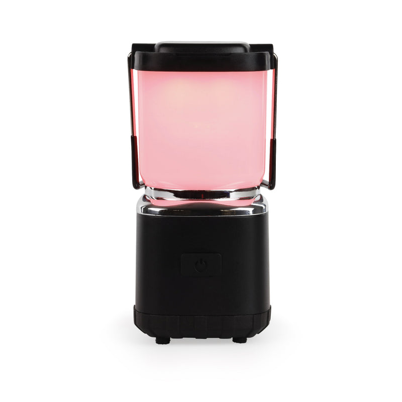 Black Mini Camping Lantern in Red Mode
