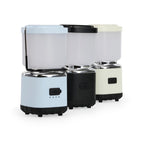 Three Mini Lanterns in Blue, Black and Beige