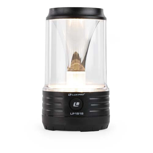 LED Lantern turned on to warm setting