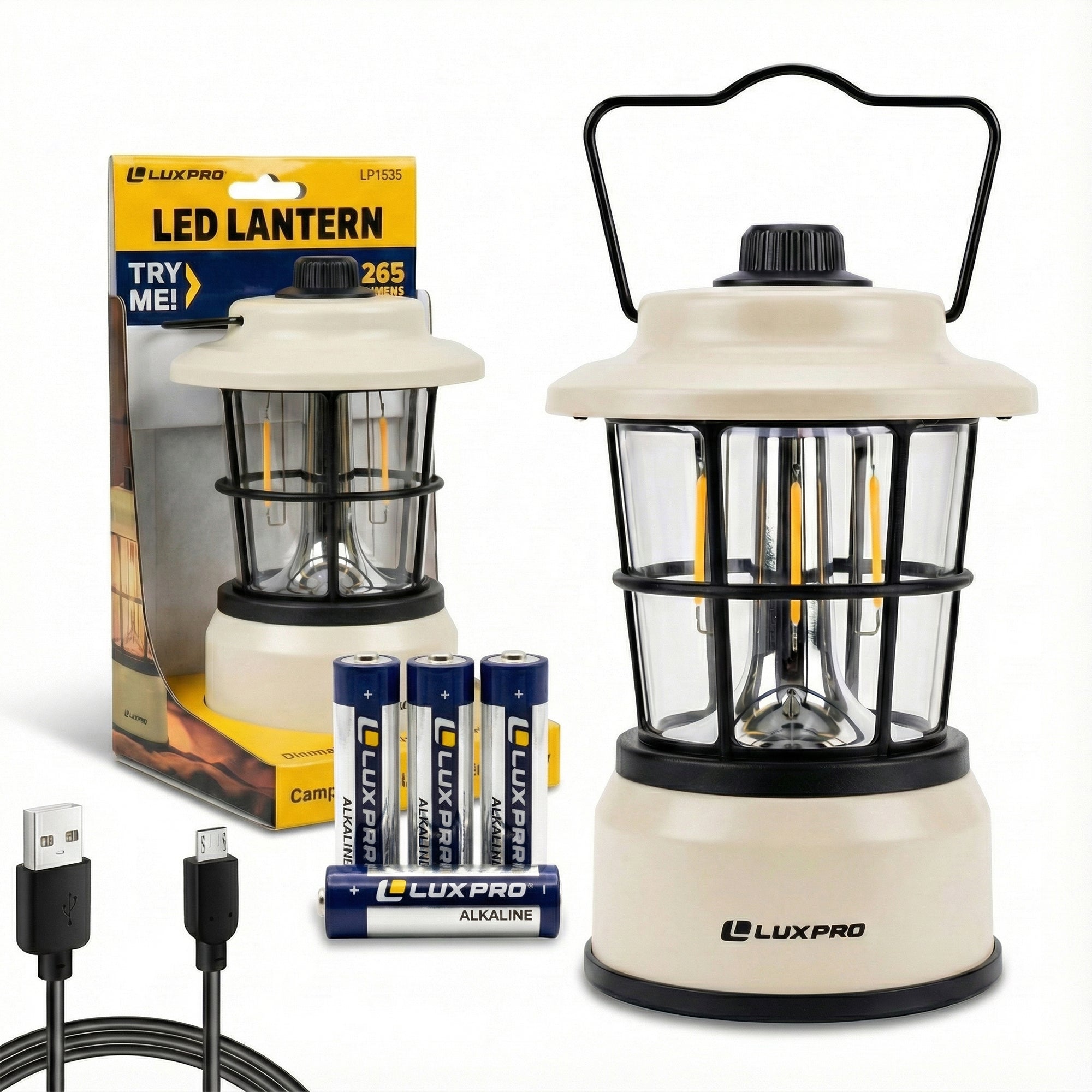 LP1535 | 265 Lumen Retro LED Lantern – LUXPRO