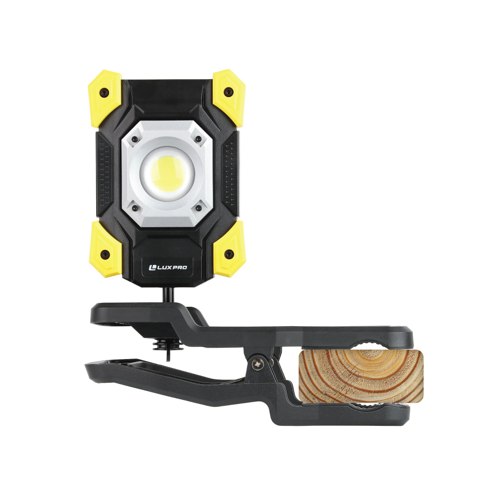 clamp light led rechargeable worklight flashlight XP086