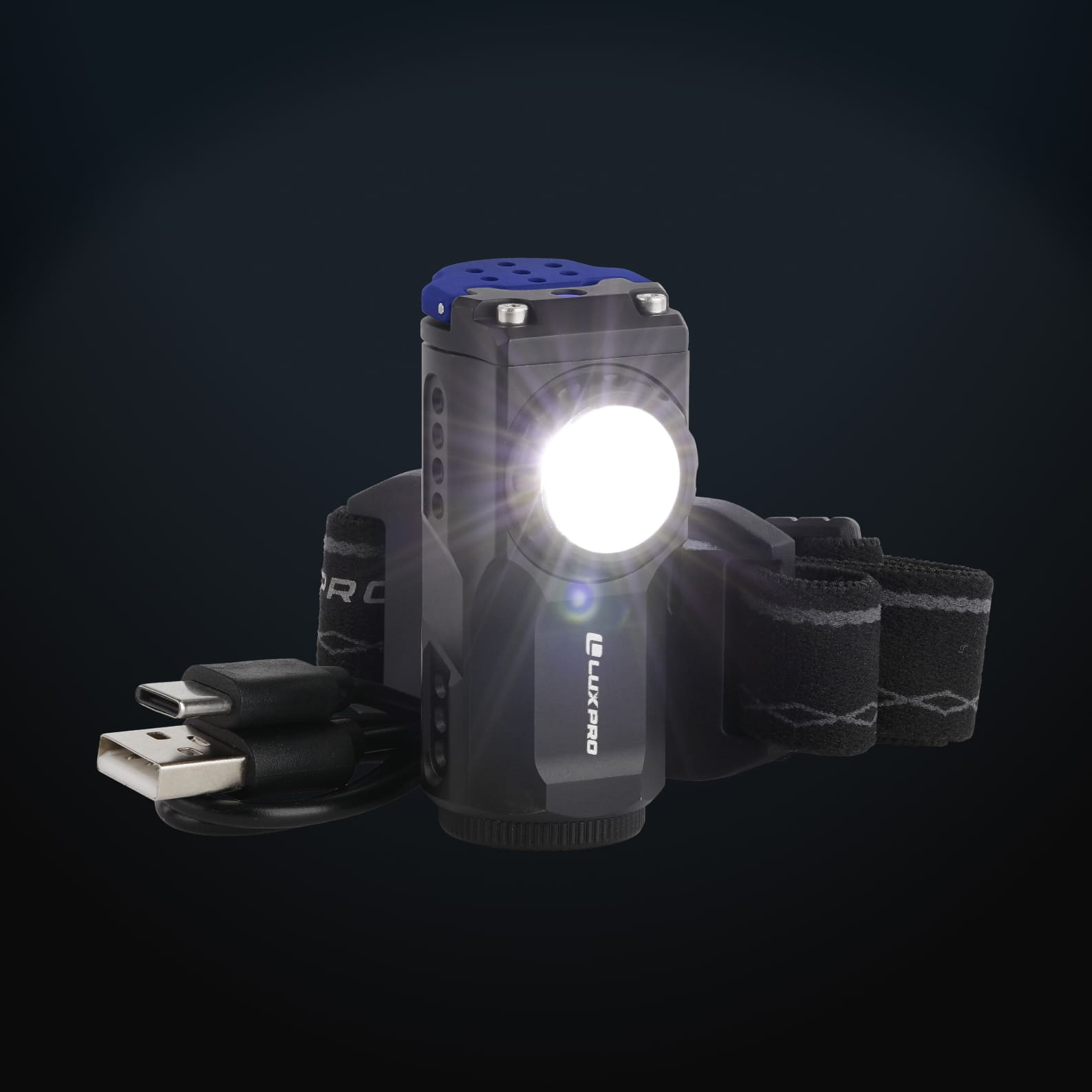 Quick-connect Headlamp - 800 Lumen | XP701 - LUXPRO