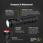 Pro Series - Power Plus Red LED Flashlight - 1200 Lumen | XP705