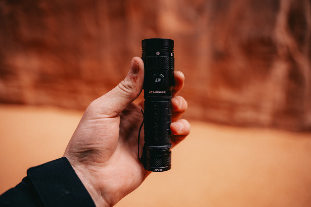 1200 Lumen Power Plus Red LED Flashlight - Pro Series - XP705 | LUXPRO