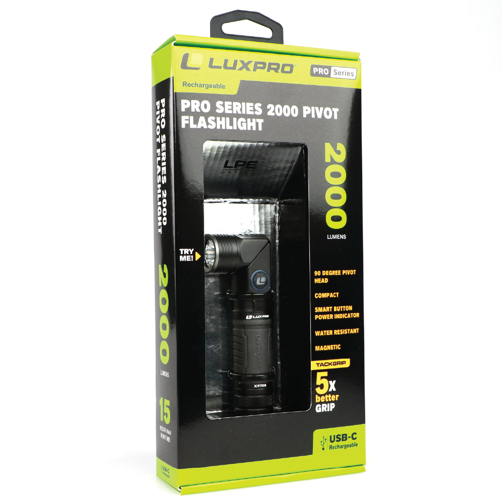 Pro Series - Pivot LED Flashlight - 2000 Lumen | XP706