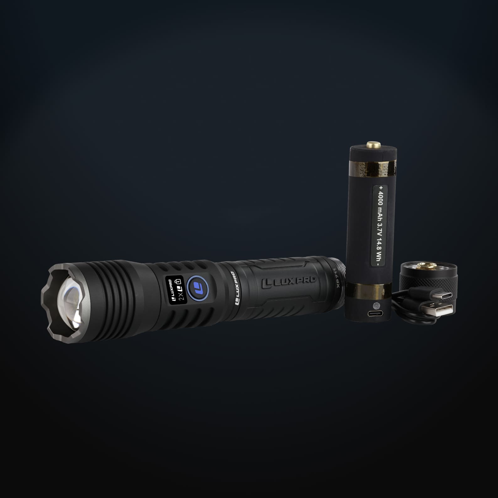 Pro Series DS - High performance LED Flashlight - 4400 Lumen