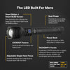 Pro Series DS - High Performance Rechargeable LED Flashlight - 11600 Lumen | XP713