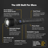 Pro Series DS - High Performance Rechargeable LED Flashlight - 11600 Lumen | XP713