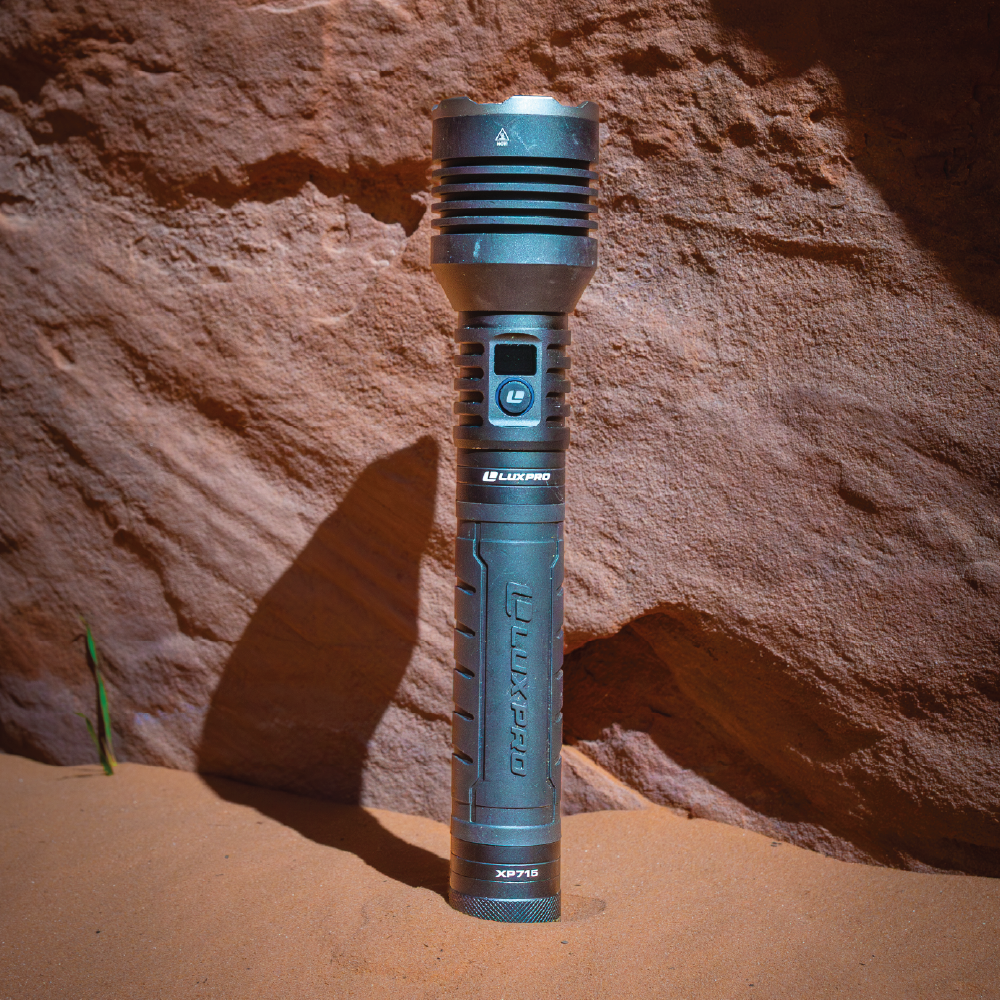 Pro Series DS - High Performance Rechargeable LED Flashlight - 16000 Lumen | XP715