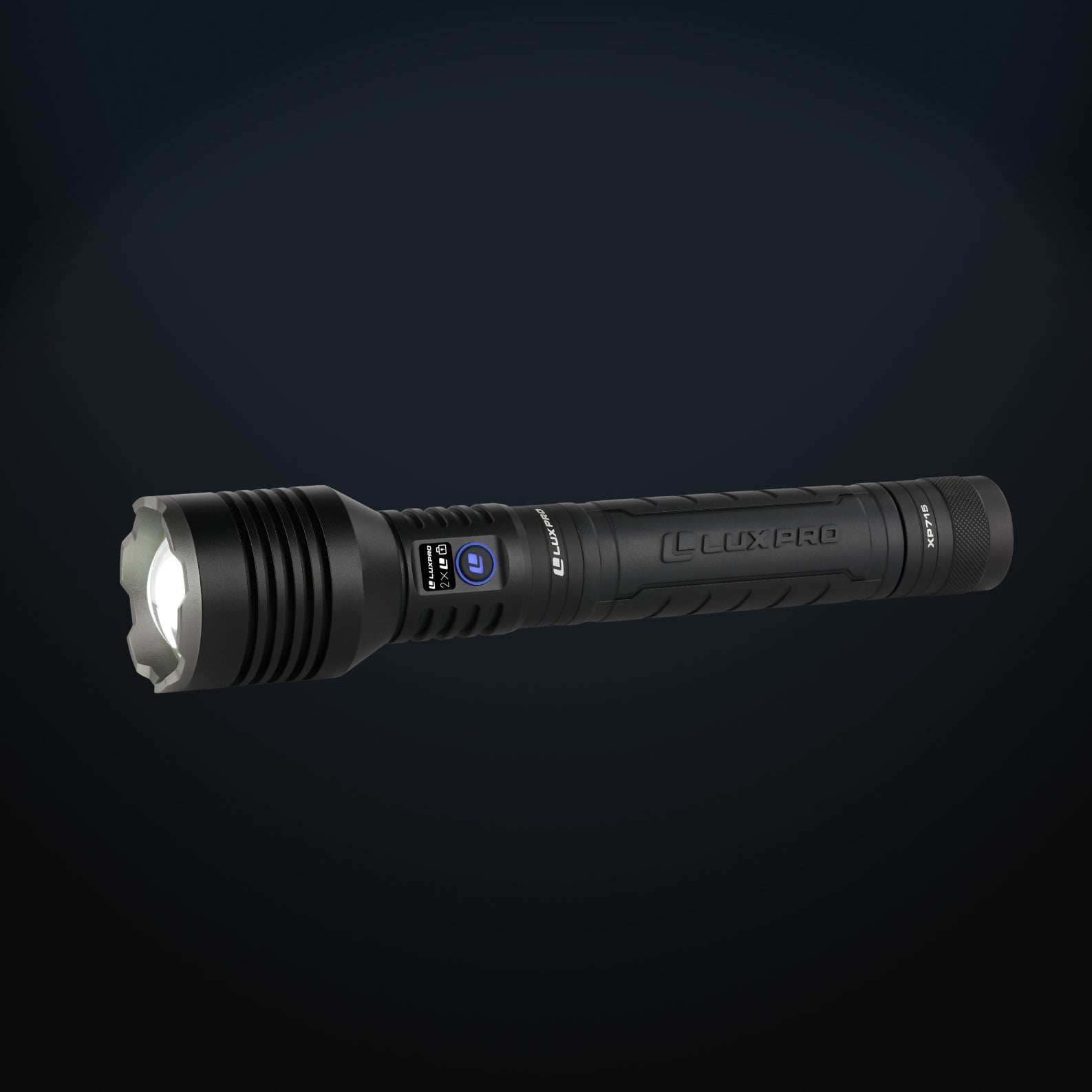 Pro Series DS - High Performance Rechargeable LED Flashlight - 16000 Lumen | XP715