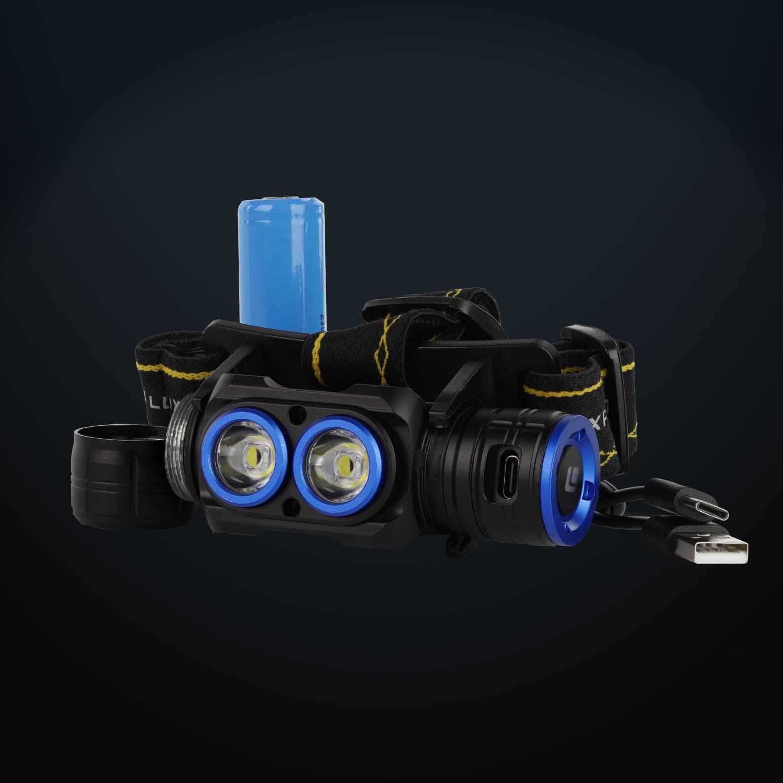 XP782 | 3000 Lumen Rechargeable Headlamp – LUXPRO
