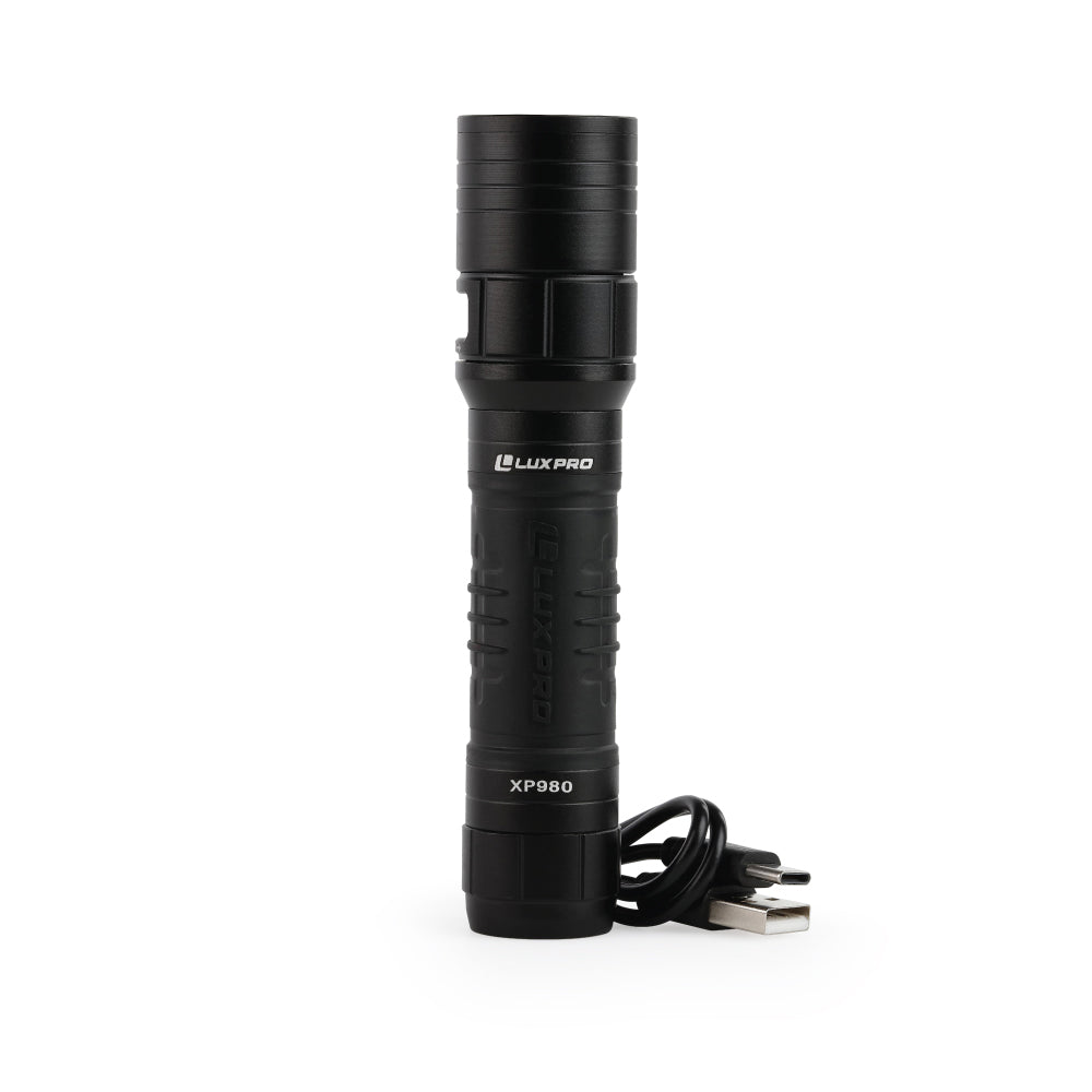 LuxPro XP980 Pro Series 760 Lumen Rechargeable Flashlight
