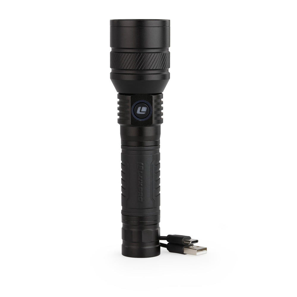 LUXPRO Rechargeable Long Range LED Flashlight