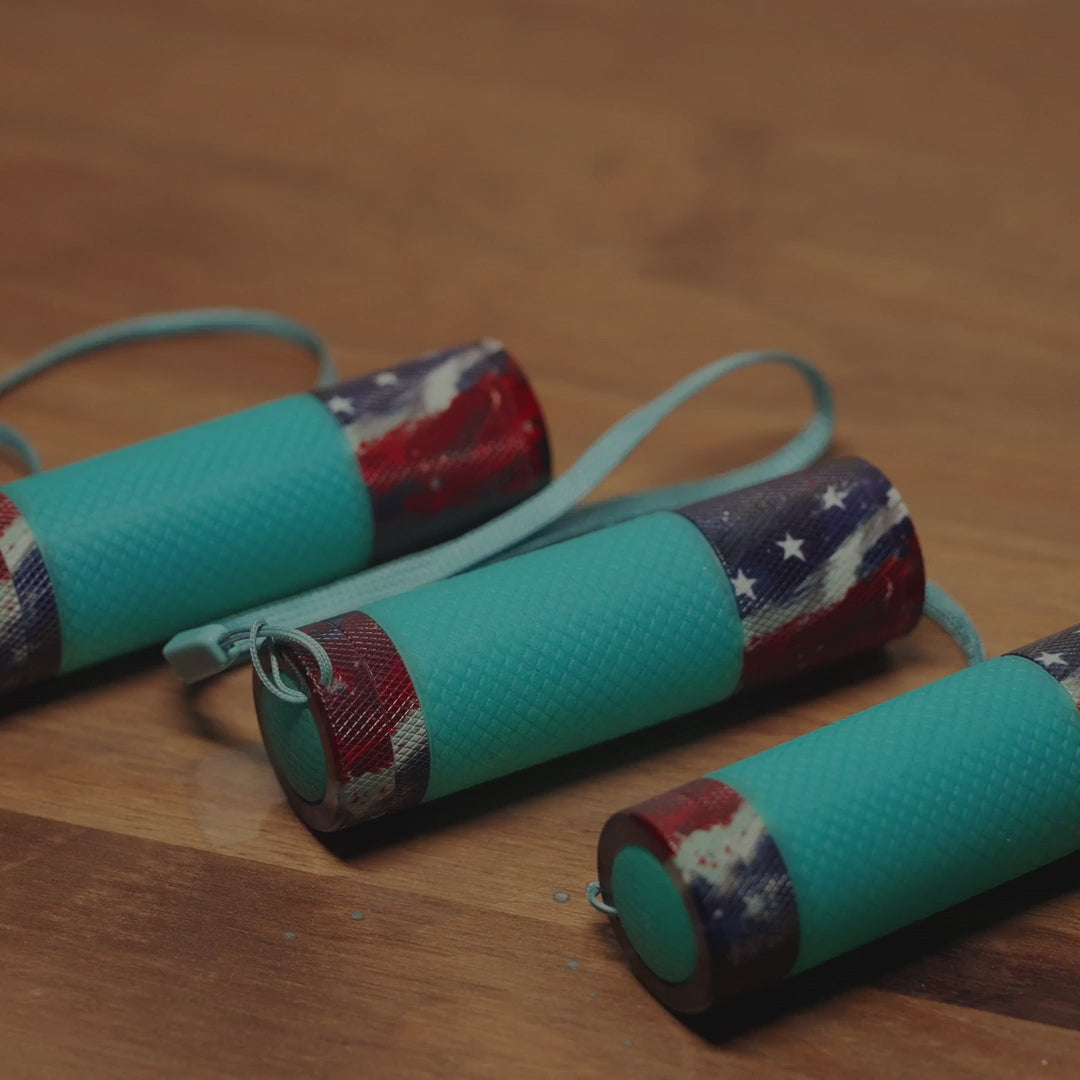 USA Series Glow-in-the-Dark LED Flashlight - 100 Lumens | LP394US